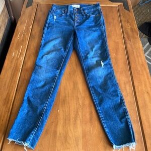 MADEWELL 10” High Rise Skinny Jeans Size 26